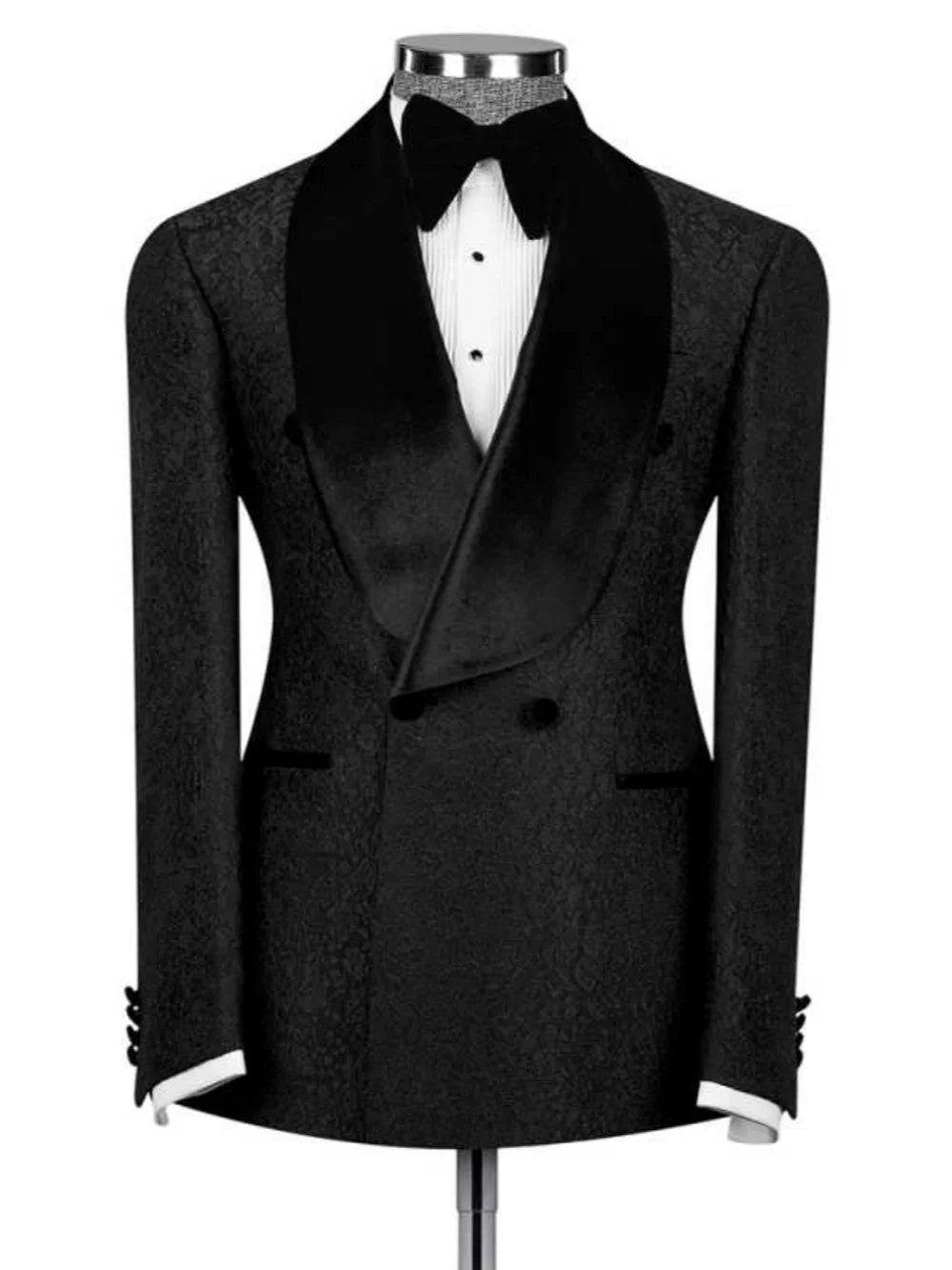Ternos de Casamento Exquisitos em Jacquard, Conjunto de 1 Peça, Blazer Masculino de Moda, Blazers de Negócios Personalizados