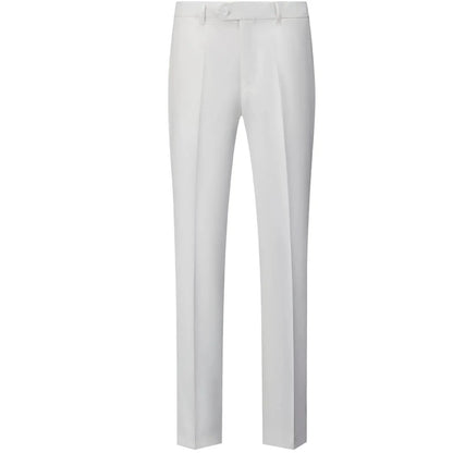 Casual negócios masculino elástico fino ajuste jovem estilo britânico calças compridas para homens moda versão coreana calças compridas