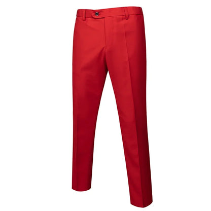 15 cores novo negócio casual terno calças dos homens sólido escritório formal calças dos homens estilo clássico terno calças compridas plus size