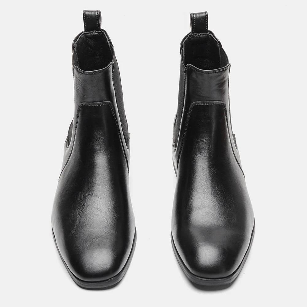 40 ~ 46 Chelsea Botas Masculinas 2024 Marca Confortável Moda Botas Masculinas De Couro # KD431