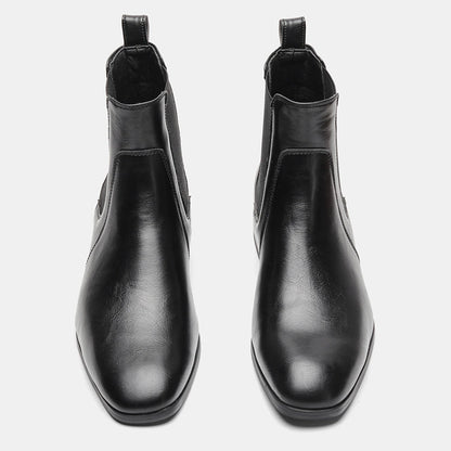 40 ~ 46 Chelsea Botas Masculinas 2024 Marca Confortável Moda Botas Masculinas De Couro # KD431