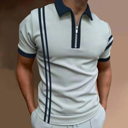 Wholesale Cotton 200 Grams Heavyweight Men's Polo T Shirt Uniform Printing Plain Blank Casual Polo Shirt Custom Logo Polo Shirt