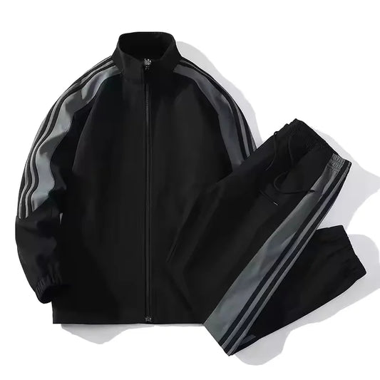 2026 Spring and Autumn New Outdoor Sports Jacket Set for Men's Casual Sports and Leisure High Quality Two piece Set