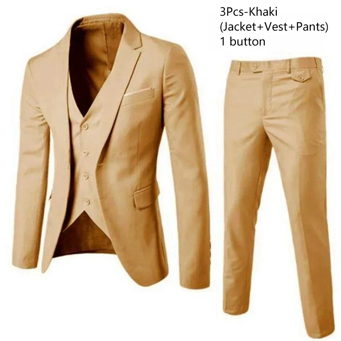 Ternos para homens elegante casamento 3 peças blazers outfit 2 conjunto jaquetas colete calças completo 2025 moda clássico negócios formal