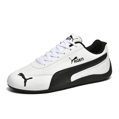The genuine leather lightweight soft-soled Forrest Gump sneakers are fashionable and versatile low-top sports and casual shoes