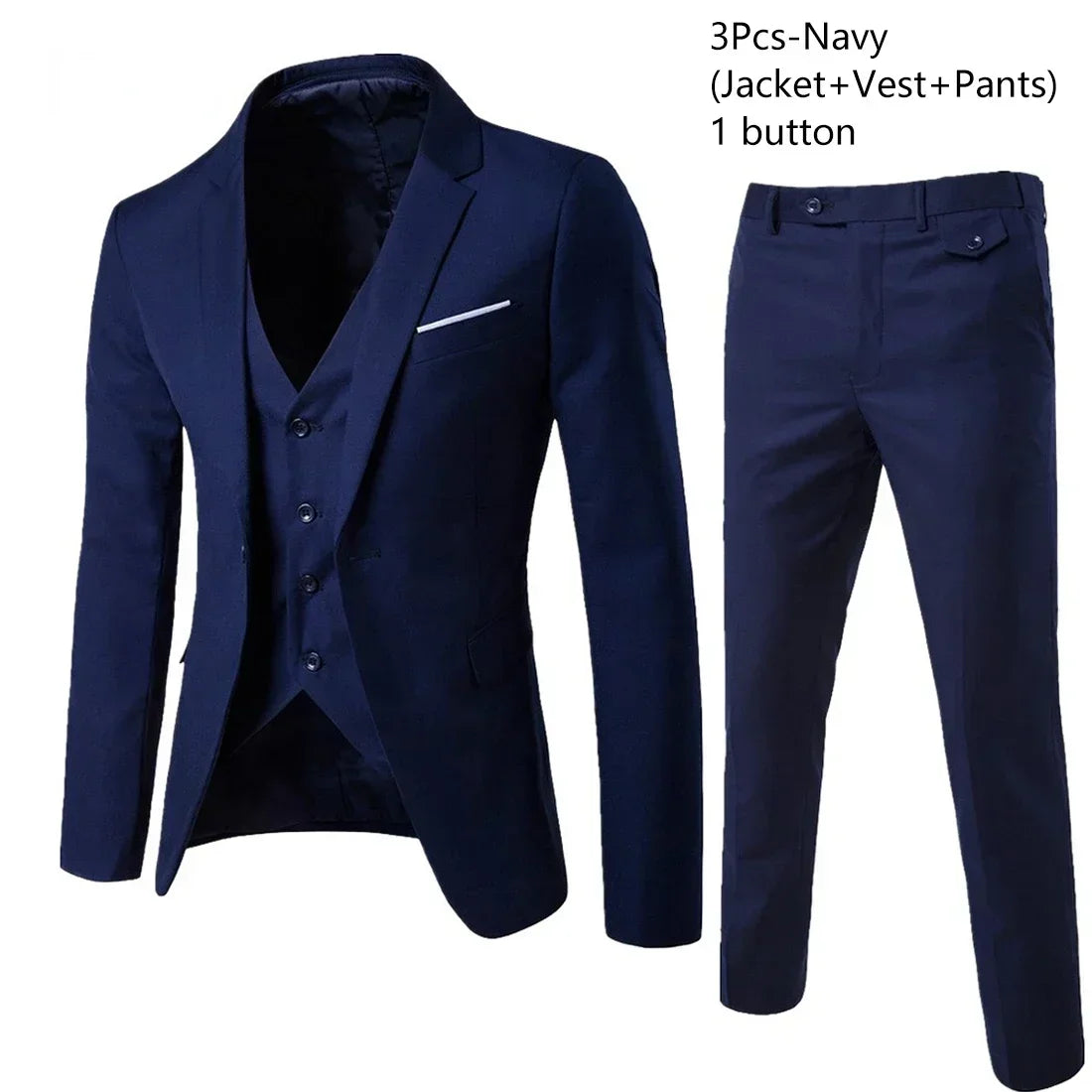 Ternos para homens elegante casamento 3 peças blazers outfit 2 conjunto jaquetas colete calças completo 2025 moda clássico negócios formal