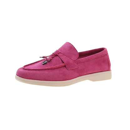 2025 primavera e outono novo tamanho grande sola macia sapatos femininos estilo britânico moda sapatos planos confortáveis sapatos casuais