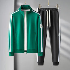 Men's Tracksuit Korean Fashion Mens Sportswear Two Piece Sets Casual Man Jacket Sweatpants Male Clothing Sports Clothes
