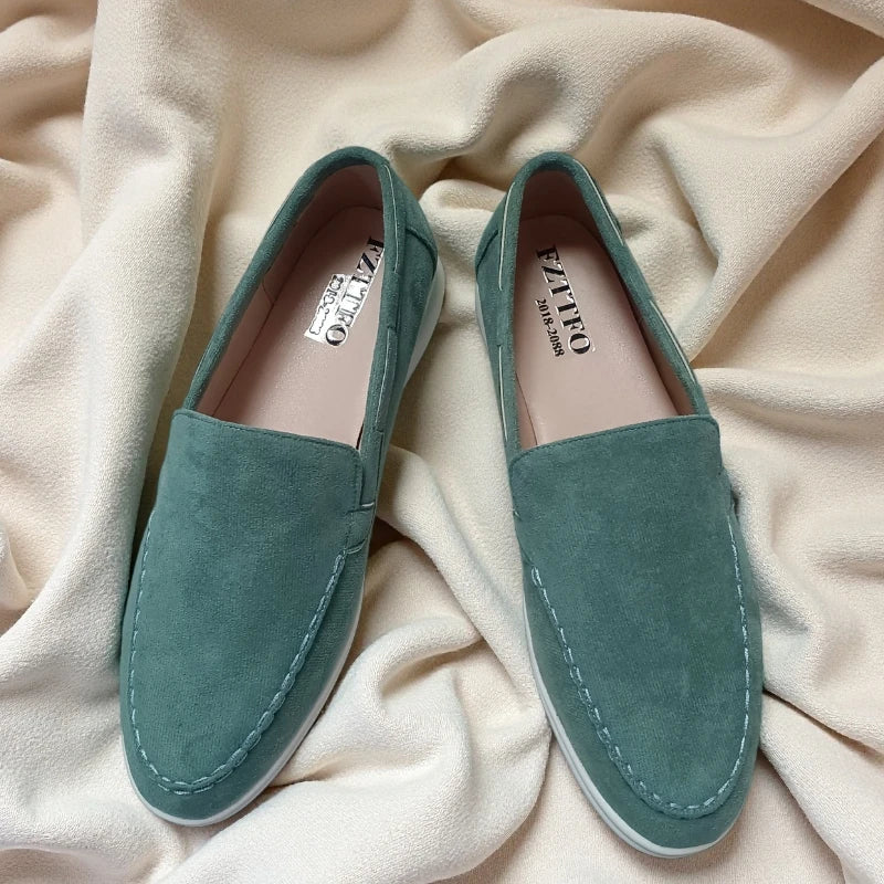 Primavera verão clássico marca camurça mocassins de couro dos homens sapatos casuais luxo respirável deslizamento em sapatos de condução mocassins