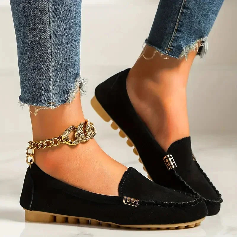 Mulheres apartamentos novos casuais leves mocassins planos sapatos na moda versátil confortável mary jane sapatos para mulher zapatos de mujer