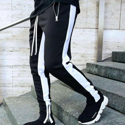 Novas Calças Casuais Masculinas de Tecido Trançado Streetwear Novas Calças de Trabalho com Múltiplos Bolsos