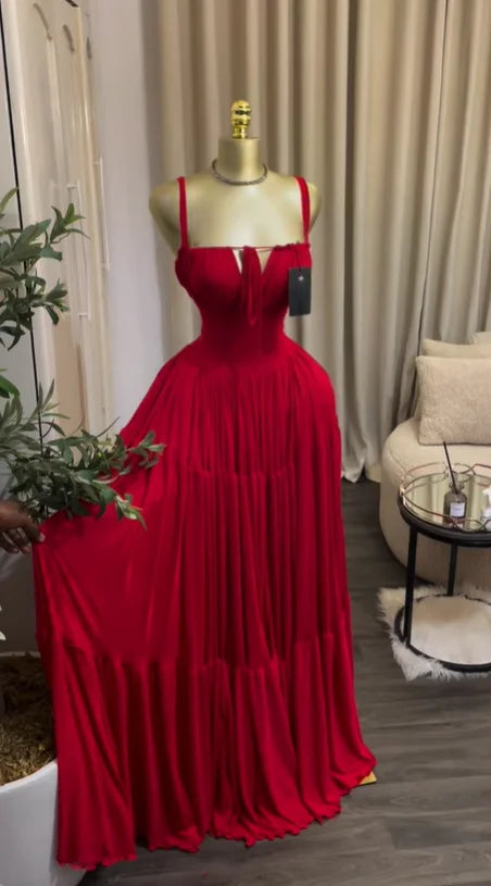 CM.YAYA 2026 Novo Vestido Longo Maxi Feminino Halter Sem Alças para Verão, Festa, Aniversário, Praia, Sexy, Férias