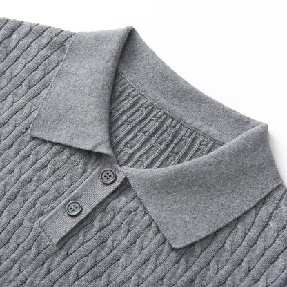 Camiseta Feminina de Algodão WinvyNee, Manga Curta, Azul Sólido, Ajuste Slim, Estilo Y2K, Gola Polo, Casual, Básica ZA1523009