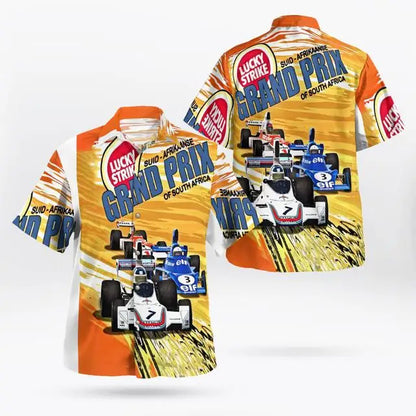 Oversized Streetwear 3D Anime Green Short Sleeve Hawaiian Shirt Men's Beach Summer 5XL Social Homme-863
