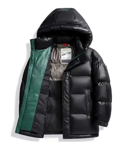 Jaqueta de inverno 2026, novidade, jaquetas de algodão tipo Sill para homens, parkas masculinas da moda, grossas e quentes, casaco impermeável masculino, tamanho M-4XL