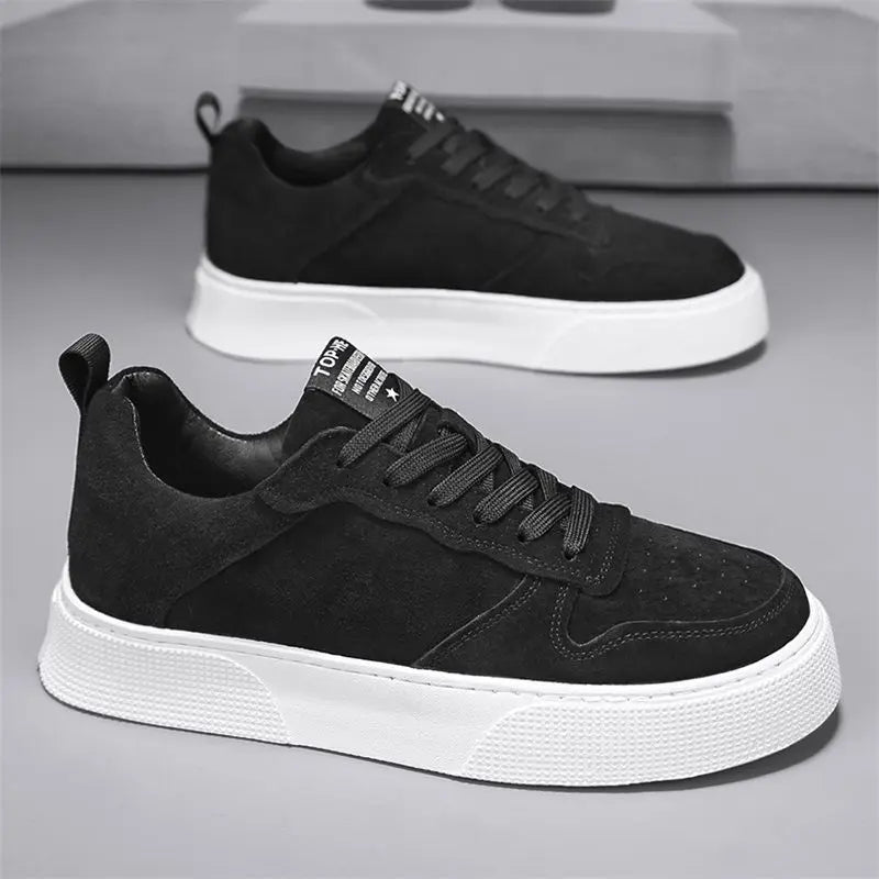 Sapatilhas rasas casuais masculinas, Sapato Masculino Robuço, Clássico Retro, Original, Entrega Gratuita, Confortável, Preço Baixo, Trabalho, Primavera, Outono