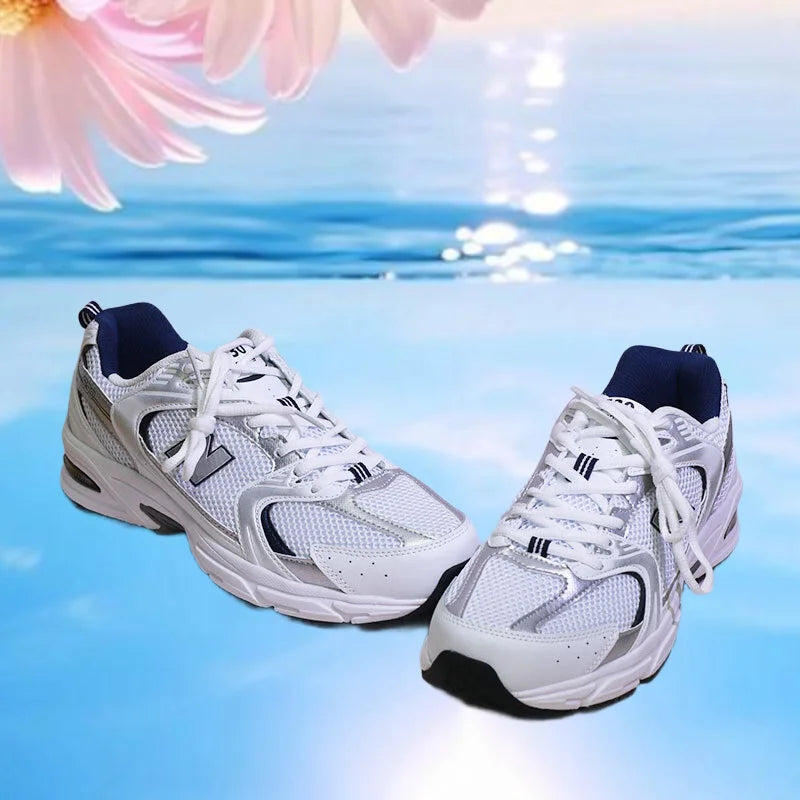 Popular versatile and fashionable running shoes, couple's durable mesh sports shoes, outdoor versatile casual sports shoes