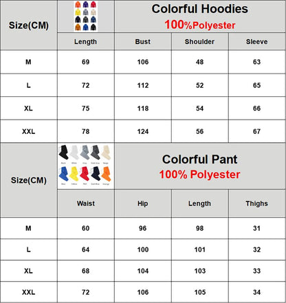 Brooklyn New York City 07 Print Autumn Winter Fleece Hoodie Sportpants Suit Men Soft Fashion Sweatshirt Comfy Street Sweatpants