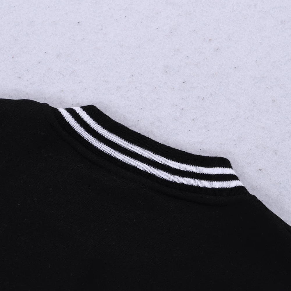 Chicago número 23 padrão novo bolso camisa de beisebol esportes masculinos jaquetas macias soltas roupas de rua alta outono inverno