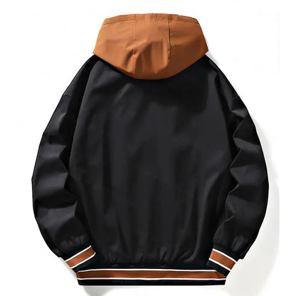 Jaqueta uniforme de beisebol de alta qualidade nova moda masculina outono nova marca all-match estudante jaqueta com capuz plus size casacos masculino 8xl