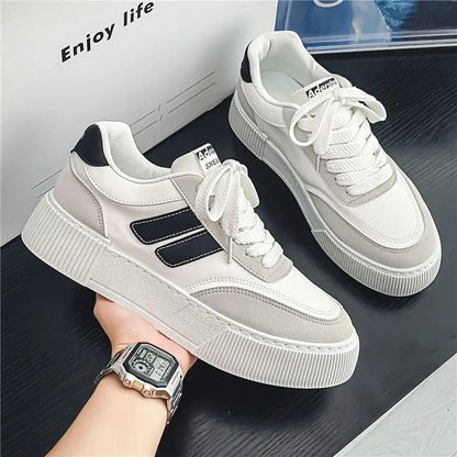 Sapatilhas rasas casuais masculinas, Sapato Masculino Robuço, Clássico Retro, Original, Entrega Gratuita, Confortável, Preço Baixo, Trabalho, Primavera, Outono