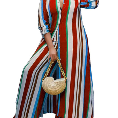 2023 outono primavera africano feminino manga longa com decote em v poliéster 2 peça superior calça longa conjuntos de correspondência XL-5XL roupas africanas femininas