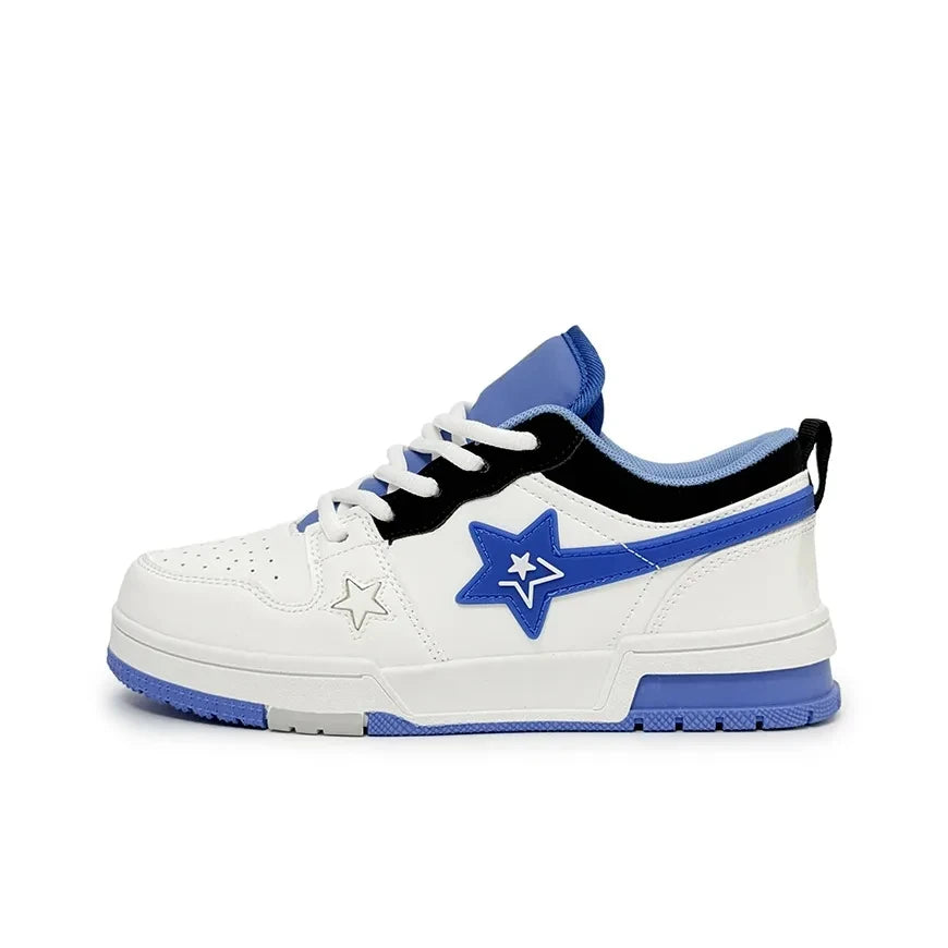 Women Sneakers Man Retro Y2K Star Punk Streetwear Shoes Fashion Skateboard Shoes Couples Soprt Casual Shoes Unisex Tennis