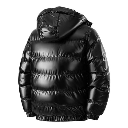 Jaqueta de Algodão Parker Quente e à Prova de Vento para o Inverno, Confortável, Fashion e Versátil, Jaqueta Almofadada de Alta Qualidade para Homens