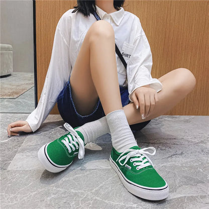Sapatos de lona femininos clássicos marca sapatos de skate mulher moda tênis casuais mocassins senhoras de corte baixo sapatos femininos tênis