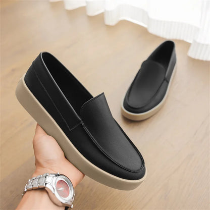 Nova Moda Masculina, Simples e Moderna para Primavera e Outono 2026, Sapatos Casuais Masculinos com Design de Loafers, Tamanhos 39-45, Calçados para Homens