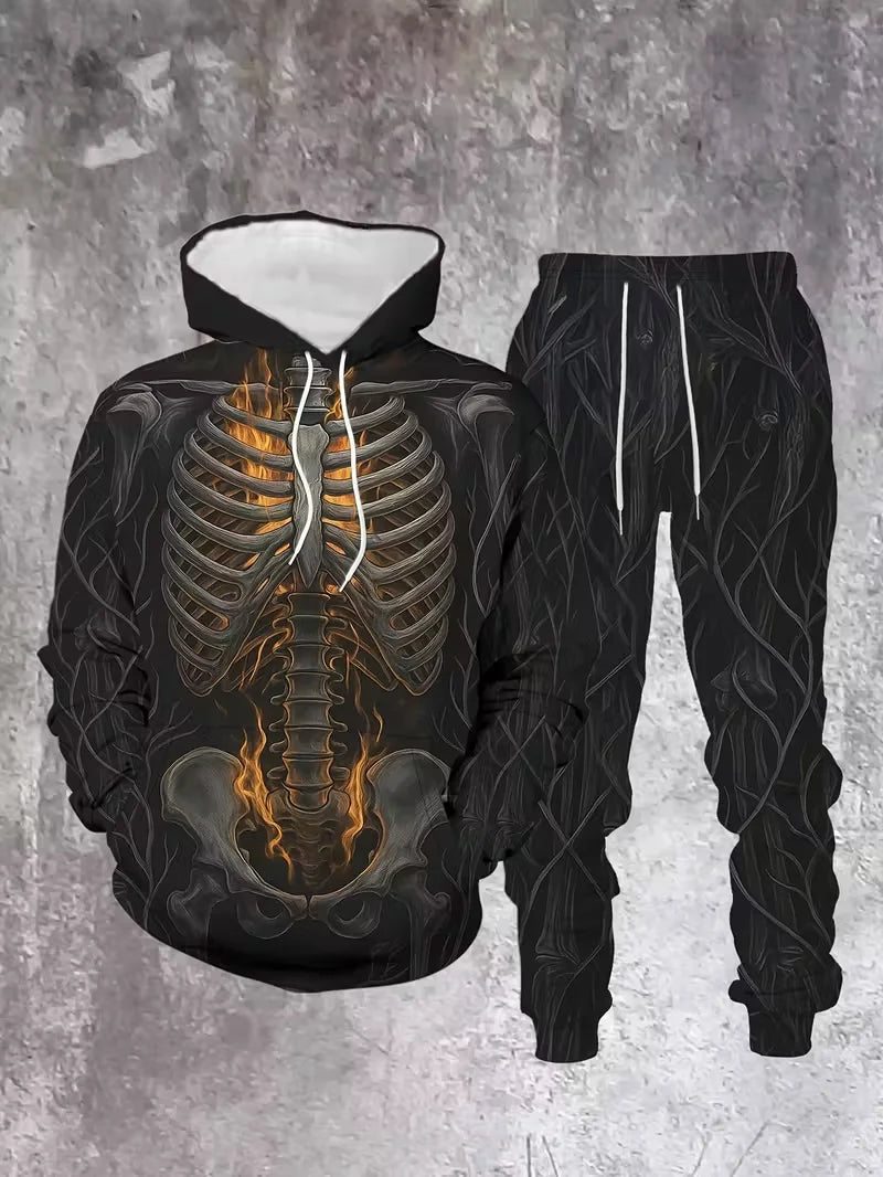 Camouflage Hunting Animal Hoodie Pants Suit 3D Print Men Women High Quality Jogging Tracksuit Outfits Men's Clothing 2Piece Sets