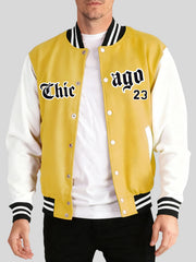 Chicago número 23 padrão nova roupa americana dos homens quente rua camisa de beisebol esportes moda roupas outono inverno jaquetas