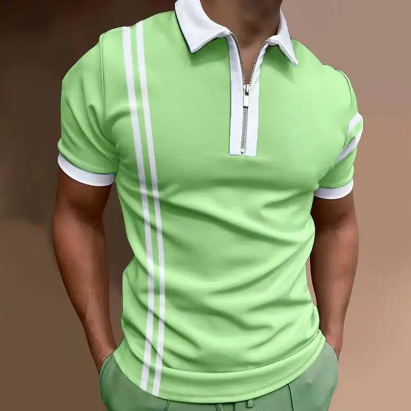 Wholesale Cotton 200 Grams Heavyweight Men's Polo T Shirt Uniform Printing Plain Blank Casual Polo Shirt Custom Logo Polo Shirt