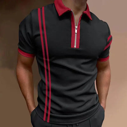 Wholesale Cotton 200 Grams Heavyweight Men's Polo T Shirt Uniform Printing Plain Blank Casual Polo Shirt Custom Logo Polo Shirt