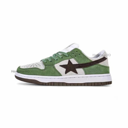 Women Shoes for Men Tennis Retro Star Y2K Punk Skateboard Shoes Fashion Male Sneakers Couple Outdoor Gym Casual Sports Shoes