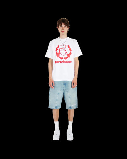 Vintage y2k homens mulheres harajuku calças de brim curtas lavadas bordado americano retro homem denim shorts verão solto hip hop streetwear