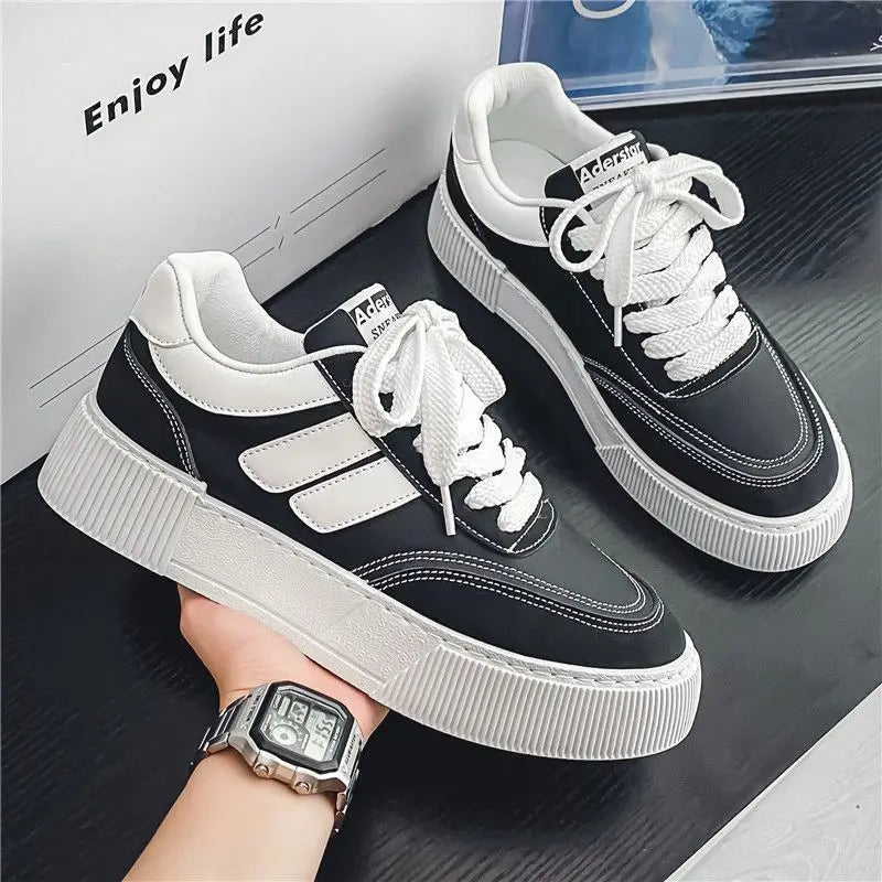 Sapatilhas rasas casuais masculinas, Sapato Masculino Robuço, Clássico Retro, Original, Entrega Gratuita, Confortável, Preço Baixo, Trabalho, Primavera, Outono