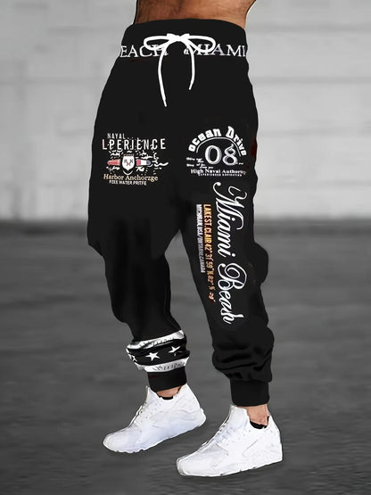 25/26 mais recente na moda masculino y2k alfabeto inglês na moda marca moda calças sanitárias outono/inverno rua calças adultas
