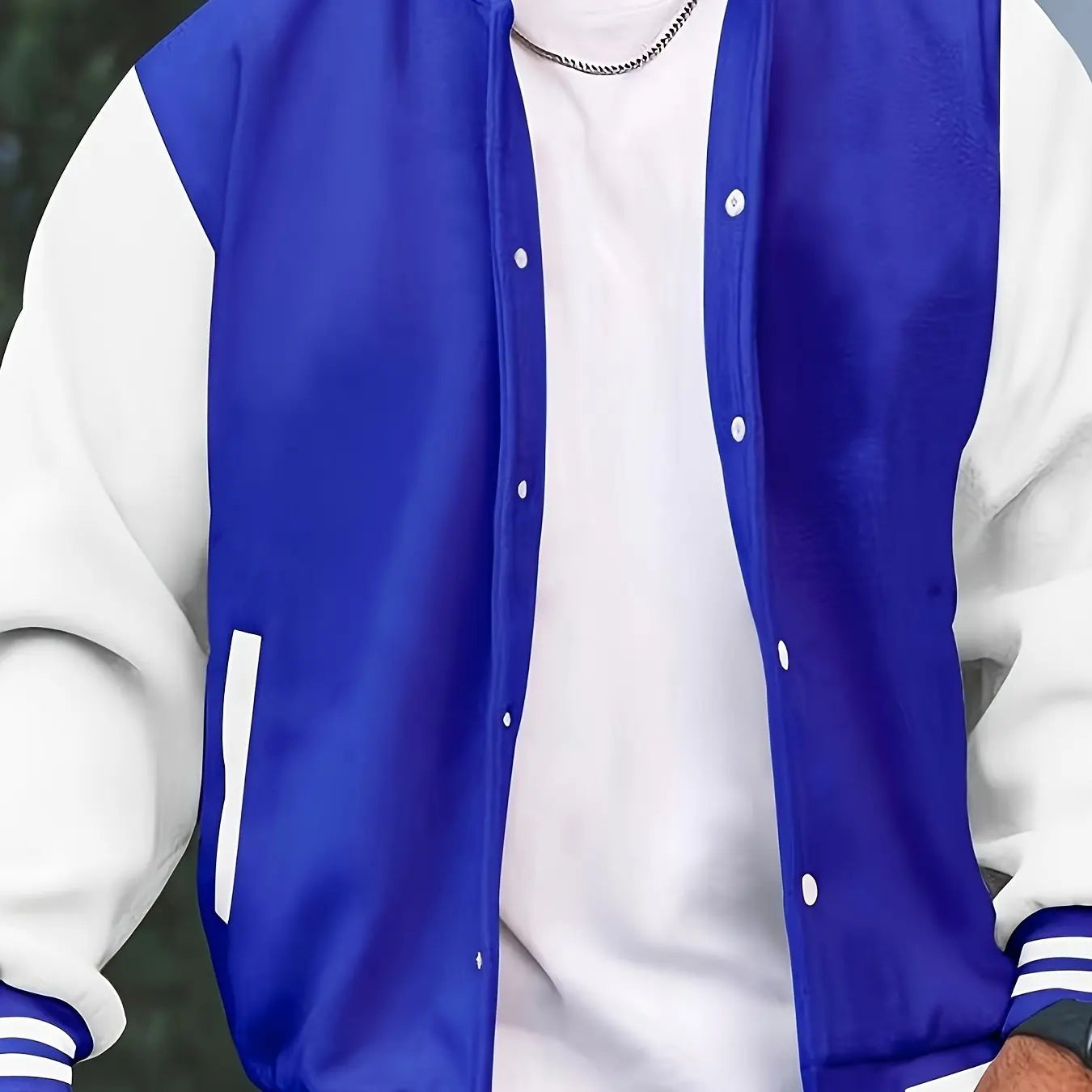 Jaqueta esportiva personalizada estilo coreano para homens, ideal para outono e inverno, com estampa de camisa de beisebol.