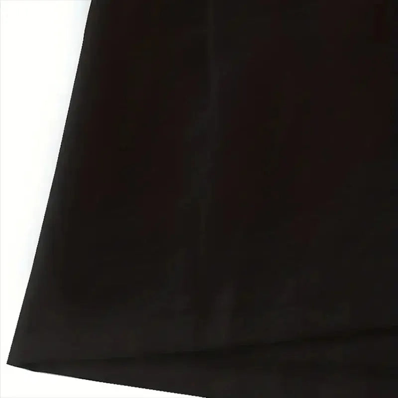 Camisas Kimono Japonesas Masculinas Casuais com Costura Aberta, Yukata Leve e Moderna, Cardigã Preto com Mangas 3/4, Ideal para Férias de Verão