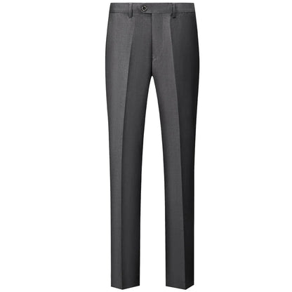 Casual negócios masculino elástico fino ajuste jovem estilo britânico calças compridas para homens moda versão coreana calças compridas