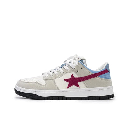 Women Sneakers Man Retro Y2K Star Punk Streetwear Shoes Fashion Skateboard Shoes Couples Soprt Casual Shoes Unisex Tennis