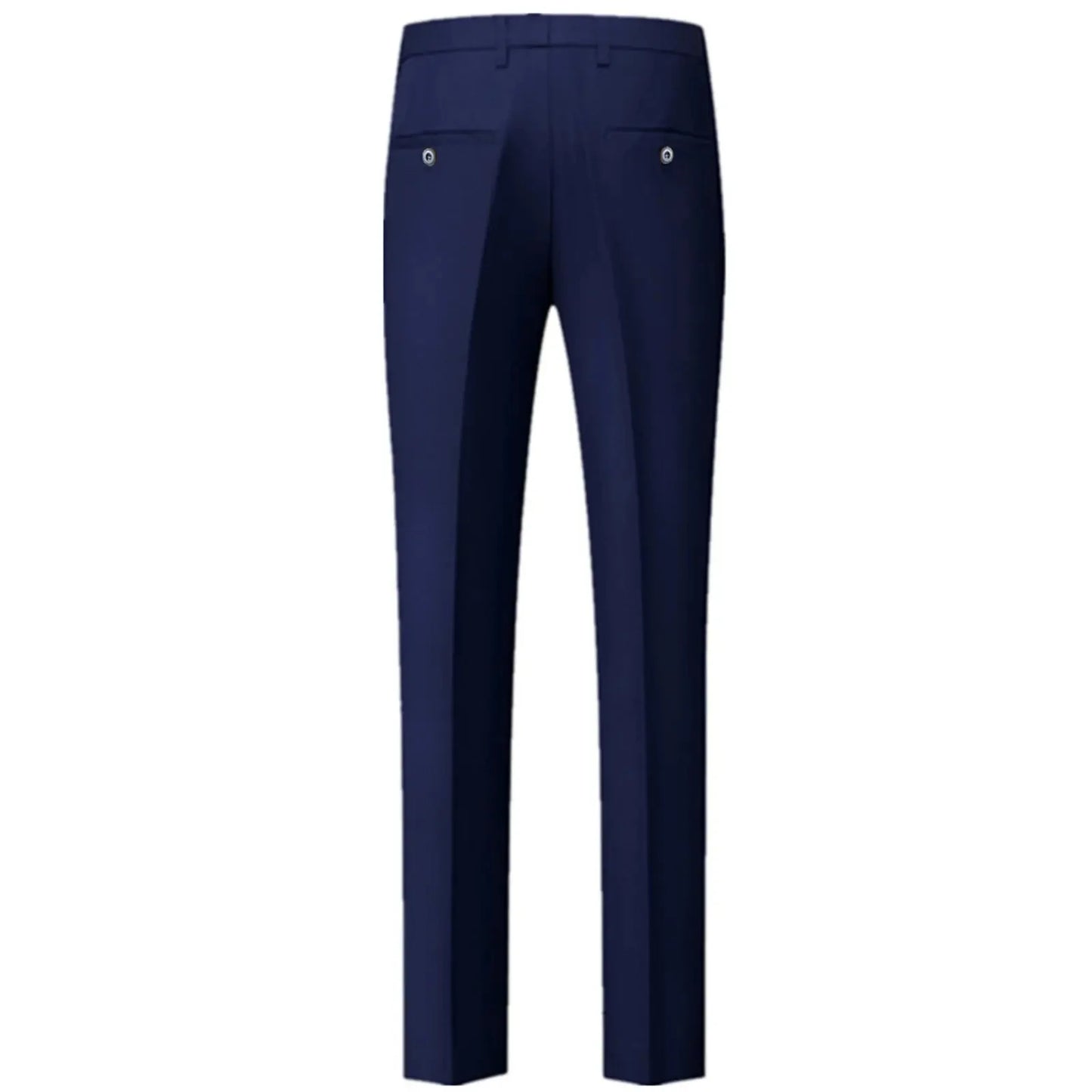 Casual negócios masculino elástico fino ajuste jovem estilo britânico calças compridas para homens moda versão coreana calças compridas