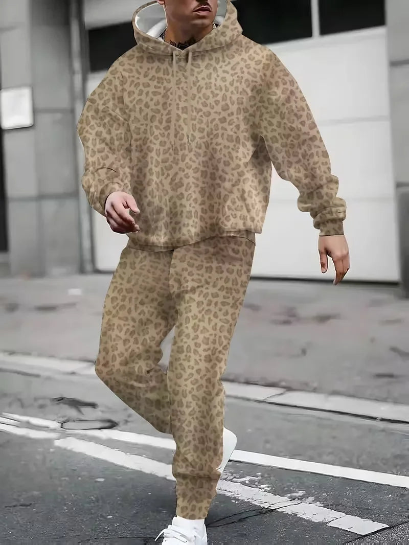 Camouflage Hunting Animal Hoodie Pants Suit 3D Print Men Women High Quality Jogging Tracksuit Outfits Men's Clothing 2Piece Sets