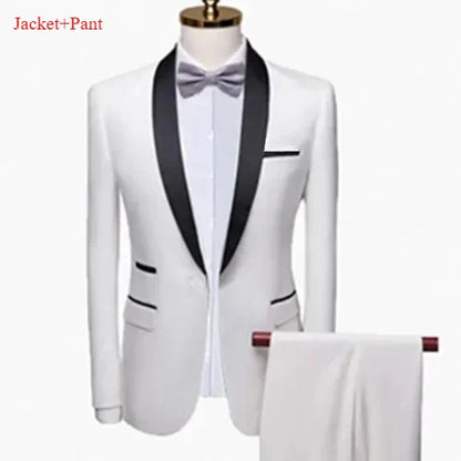 Lapela masculina preto terno conjunto casaco colete calças/negócios padrinhos noivo vestido de casamento fprmal blazer calças