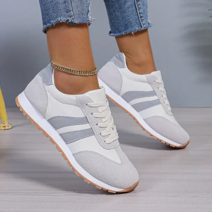 Novos Sapatos Casuais da Moda, Sapatos de Corrida Versáteis, Superfície de Tecido Respirável, Leves, Esportivos, Sapatos Femininos, Zapatos De Mujer