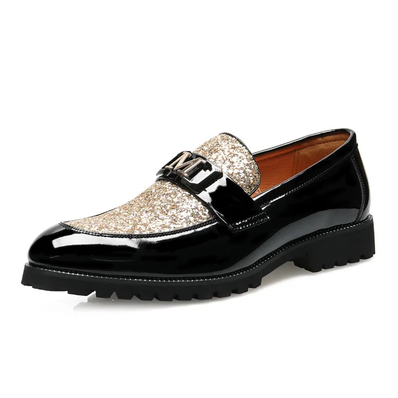 Coiffeur oxford sapatos masculinos vestido mocassins sapatos formais sapatos de casamento elegante luxo marca italiana chaussure homme ayakkabi