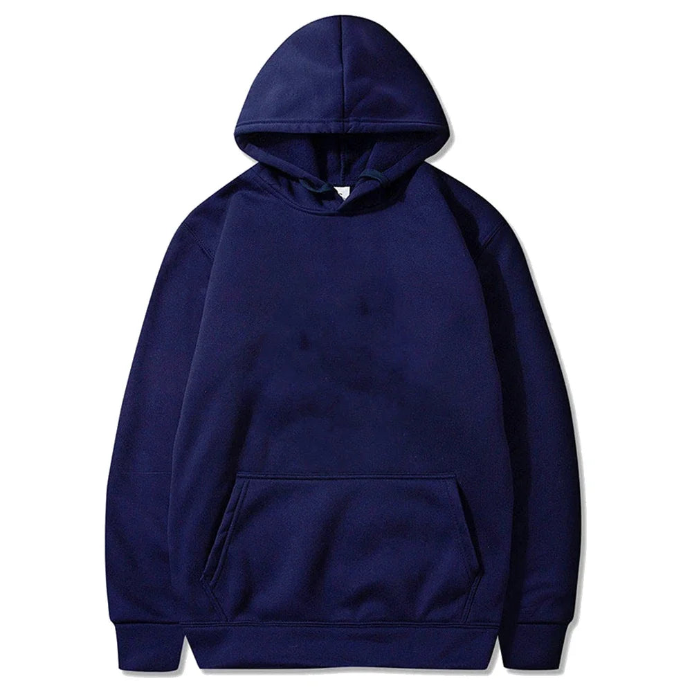 Moletom casual masculino, moletom feminino de lã quente, blusa de moletom da moda para primavera e outono, preto, várias cores, tamanho grande.
