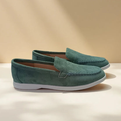 Primavera verão clássico marca camurça mocassins de couro dos homens sapatos casuais luxo respirável deslizamento em sapatos de condução mocassins