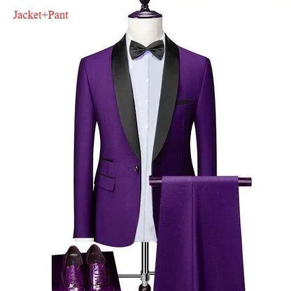 Lapela masculina preto terno conjunto casaco colete calças/negócios padrinhos noivo vestido de casamento fprmal blazer calças